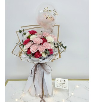 CARNATION BOUQUET (PINK)