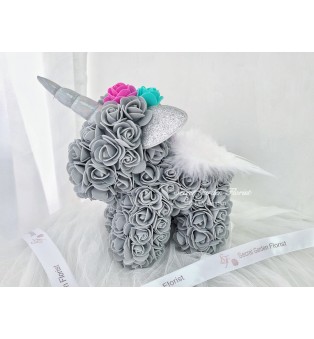 迷你獨角獸(泡沫玫瑰) *多色可選*